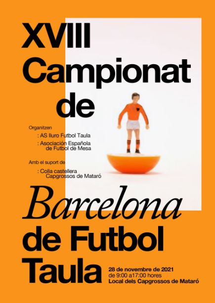 Campionat Barcelona Subbuteo 2021