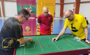 Alfred Laporta es retroba amb la victòria al 5è torneig del Circuit Català de Futbol de Taula a Montornès